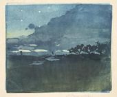 М.В. ЯКУНЧИКОВА. Звездная ночь. 1890-е