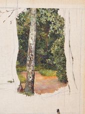 М.В. ЯКУНЧИКОВА. Береза. 1890-е