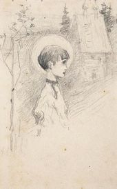 Е.Д. ПОЛЕНОВА. Видение. 1890-е