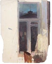 Е.Д. ПОЛЕНОВА. У окна. 1890-е