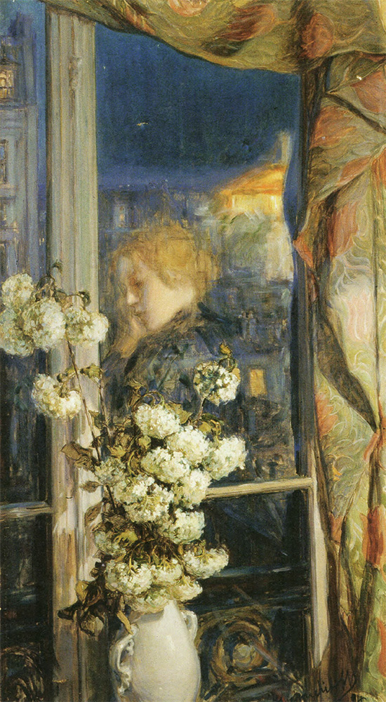 М.В. ЯКУНЧИКОВА. Reflet intime (Отражение интимного мира). 1894