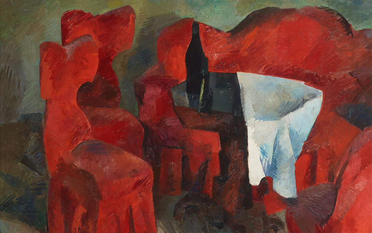 Р.Р. ФАЛЬК. Красная мебель. 1920