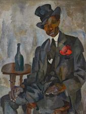 Р.Р. ФАЛЬК. Негр (Артист цирка). 1917