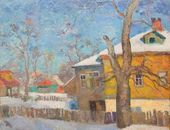 Р.Р. ФАЛЬК. Загорск. Солнечный день. 1955