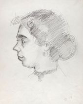 Р.Р. ФАЛЬК. Портрет О.С. Северцевой. 1951