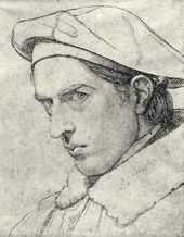 ИОГАНН ФРИДРИХ ОВЕРБЕК. Автопортрет. 1844