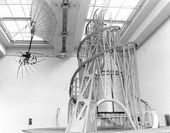 Фрагмент выставки В. Татлина. Кунстхалле Дюссельдорфа, 1993