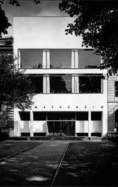Карл Шнайдер. Выставочное здание Кунстферайна в Гамбурге. 1930