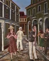 Н.И. НЕСТЕРОВА. Улица. 1973. Диптих