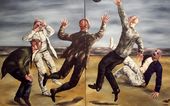 Н.И. НЕСТЕРОВА. Игра на море. 1989. Диптих