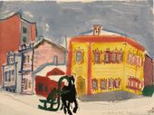 Т.А. Маврина. Теплый переулок. Москва. 1945