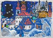 Т.А. Маврина. Суздаль зимой. 1968
