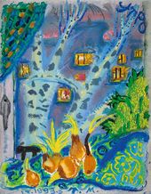 Т.А. Маврина. Утро. Березовое окно. 1993