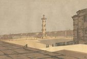 А.П. Остроумова-Лебедева. Петербург. Перспектива Невы. 1908