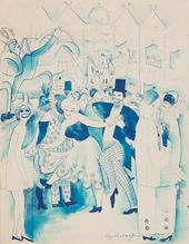 ОЛЬГА САХАРОВА. Маскарад. 1910–1920-е