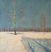 Е.И. Зверьков. Солнечный февраль. 1998