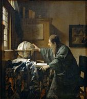 ЯН ВЕРМЕЕР. Астроном. Около 1668