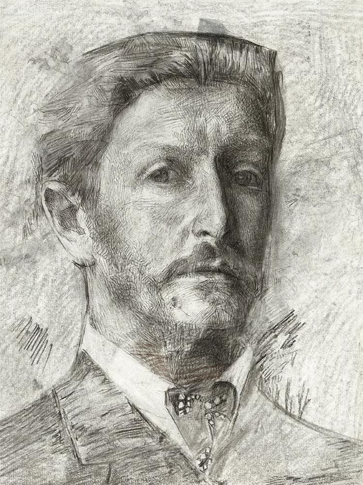 М.А. ВРУБЕЛЬ. Автопортрет. 1904–1905