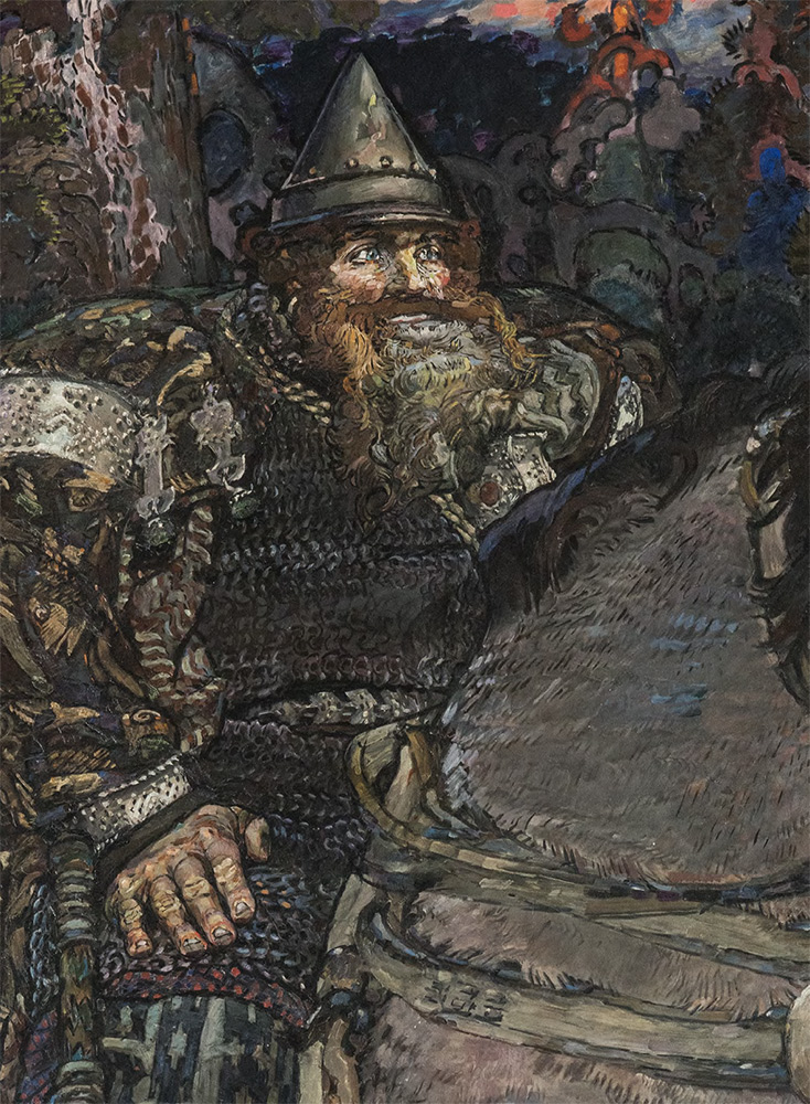 М.А. ВРУБЕЛЬ. Богатырь. 1898