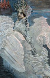 М.А. ВРУБЕЛЬ. Царевна-Лебедь. 1900