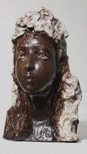 М.А. ВРУБЕЛЬ. Девушка в венке. 1890-е