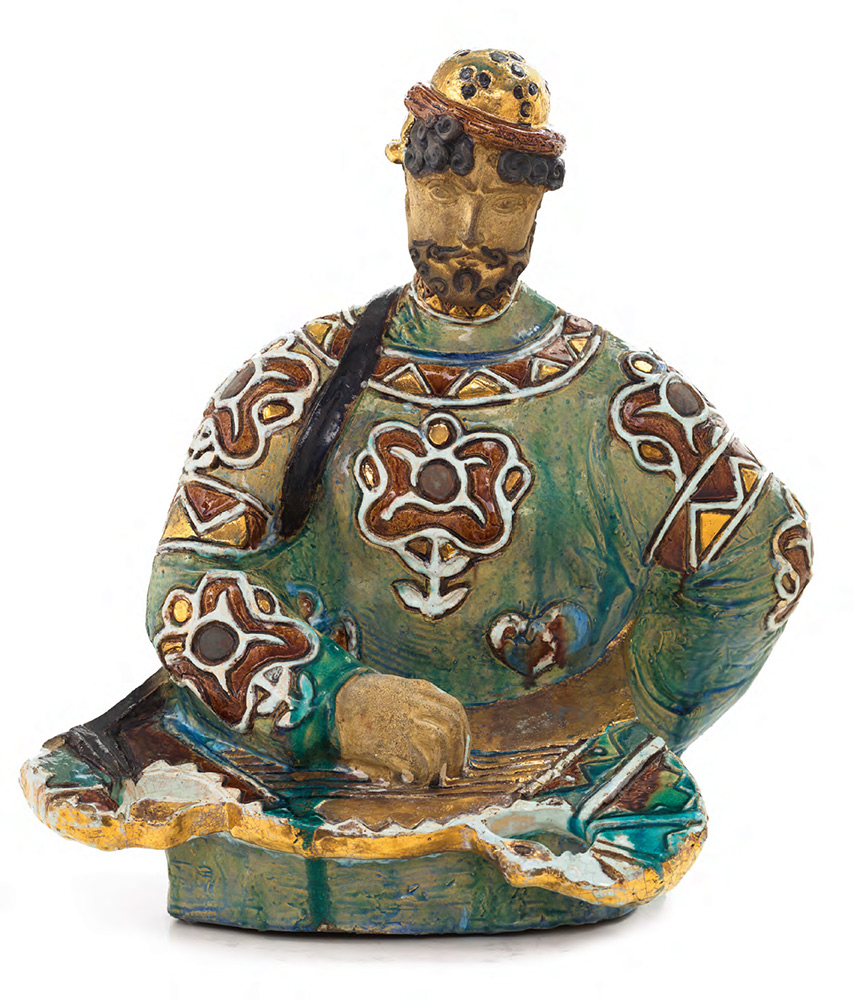 М.А. ВРУБЕЛЬ. Садко, играющий на гуслях. 1898
