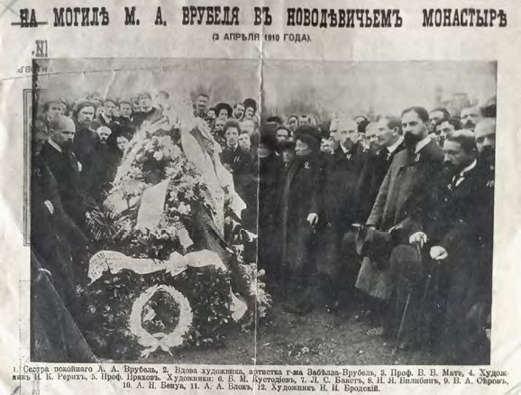 Фотография из газеты «Наше время». №15. 8 апреля 1910