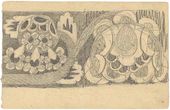 М.А. ВРУБЕЛЬ. Растительный орнамент. Альбом с рисунками. 1884–1889