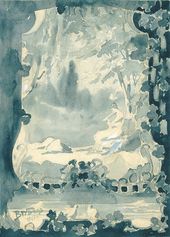 М.А. ВРУБЕЛЬ. Лунная ночь. 1901