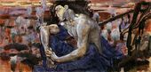 М.А. ВРУБЕЛЬ. Демон (сидящий). Эскиз одноименной картины (1890, ГТГ)