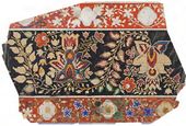 М.А. ВРУБЕЛЬ. Индийский орнамент (для вышивки по канве). 1886