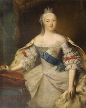 Георг Христоф ГРООТ. Портрет императрицы Елизаветы Петровны. 1740-е (?)
