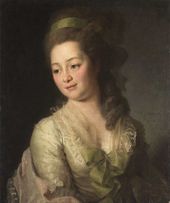Дмитрий Григорьевич ЛЕВИЦКИЙ. Портрет Марии Алексеевны Дьяковой. 1778