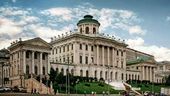 Дом Пашкова. Построен по проекту архитектора Василия Ивановича Баженова в 1784–1786 годах