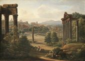 Федор Михайлович МАТВЕЕВ. Рим. Развалины Форума. 1816