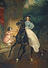Карл Павлович БРЮЛЛОВ. Всадница. 1832