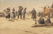 Александр Карлович БЕГГРОВ. Шевенинген. 1876