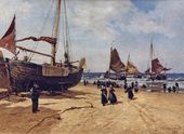 Александр Карлович БЕГГРОВ. Шевенинген. Голландия. 1887