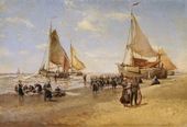 Александр Карлович БЕГГРОВ. Возвращение рыболовных судов. 1913