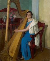 Игорь Эммануилович ГРАБАРЬ. Портрет В.Г. Дуловой. 1935