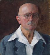 Игорь Эммануилович ГРАБАРЬ. Автопортрет. 1954