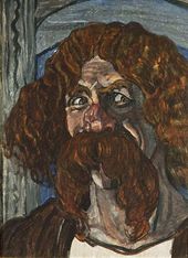 Александр ГОЛОВИН. Портрет Федора Шаляпина в роли Фарлафа. 1907