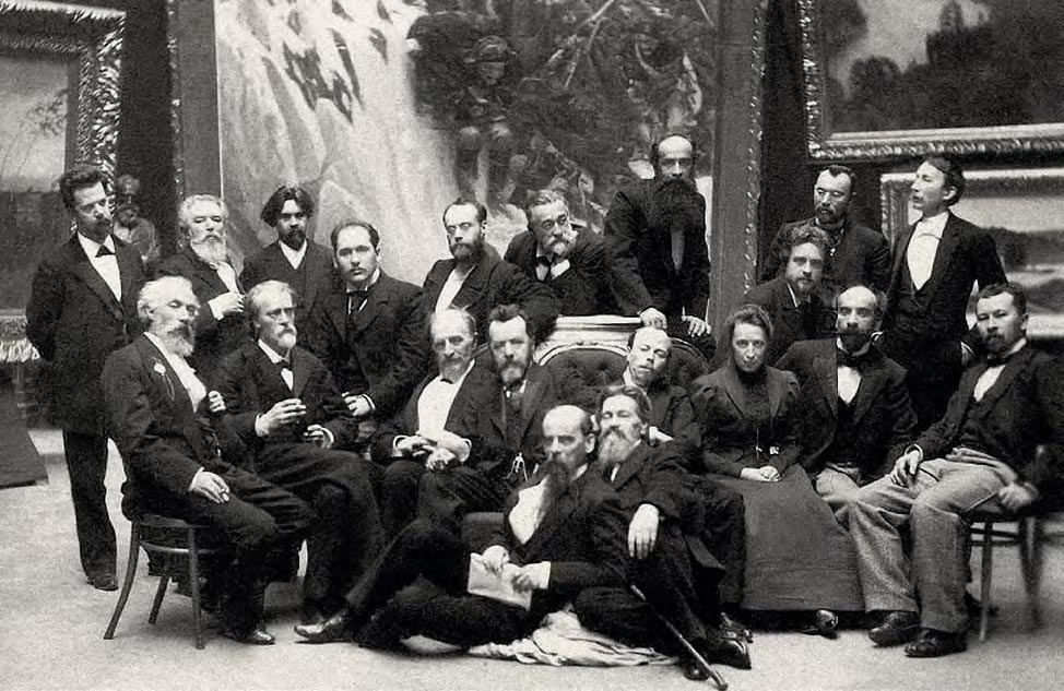 Группа передвижников. 1899