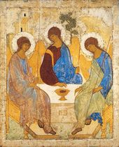 Андрей РУБЛЕВ. Троица. 1411 или 1425–1427