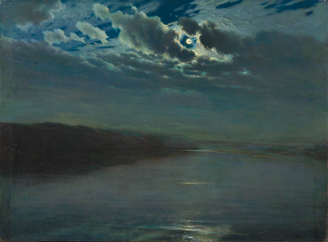 Николай Александрович ЯРОШЕНКО. Ночь на Каме. 1884