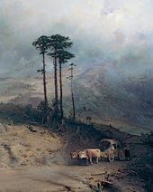 Федор Александрович ВАСИЛЬЕВ. В Крымских горах. 1873