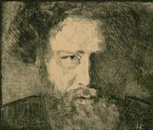 Н.С. ВОЙТИНСКАЯ. Портрет М.А. Волошина. 1909