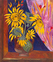 Н.С. ГОНЧАРОВА. Подсолнухи. 1910