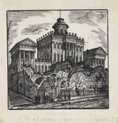 Алексей Ильич КРАВЧЕНКО. Здание Ленинской библиотеки. 1920-е