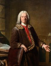 Жак-Андре-Жозеф АВЕД (1702–1766). Портрет П.Ж. де Кребийона. Франция. 1746